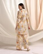 Cotton Blend Co-Ord Set for Women | Co-Ord Set for Women Stylish | Kurta Set for Women | Pajama Set | Ethnic Co-Ord Set for Women | 3/4 Sleeve Women's Co-Ord Set - Image 2